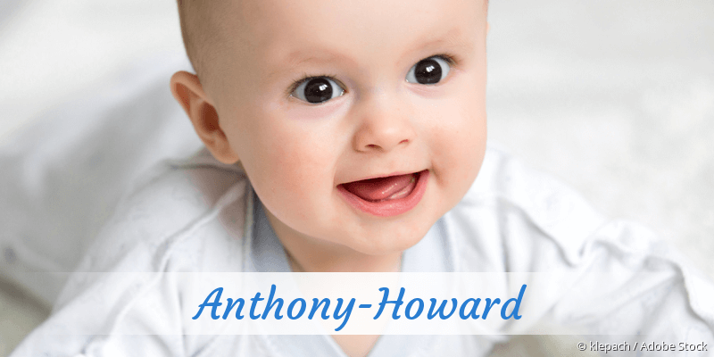 Baby mit Namen Anthony-Howard