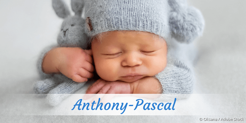 Baby mit Namen Anthony-Pascal