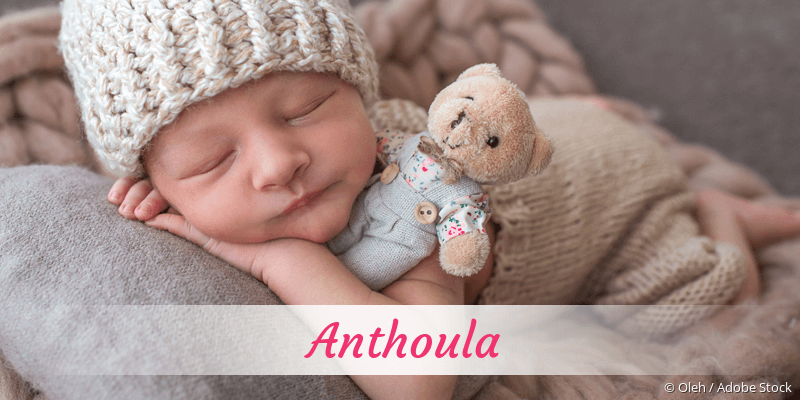 Baby mit Namen Anthoula