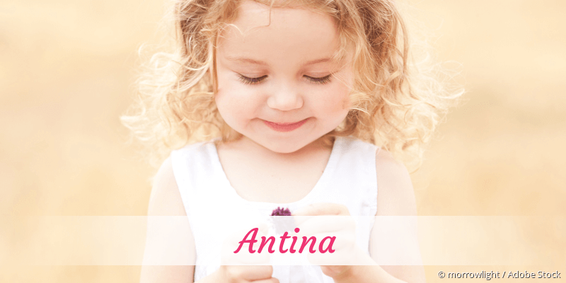 Baby mit Namen Antina