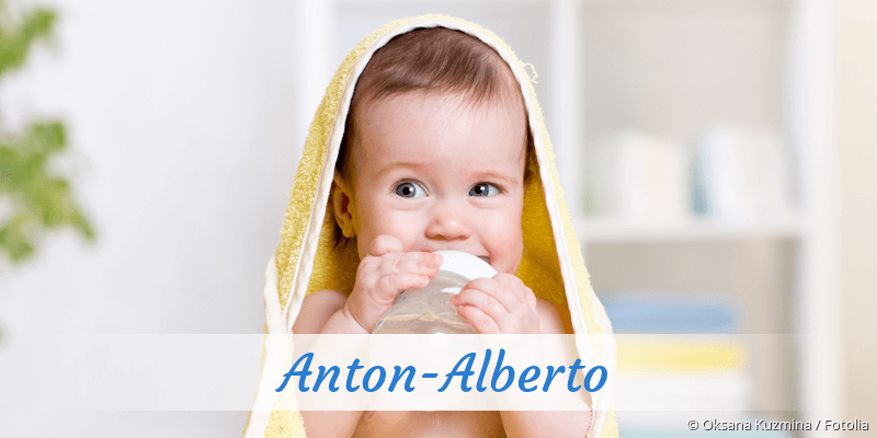 Baby mit Namen Anton-Alberto
