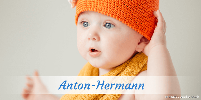 Baby mit Namen Anton-Hermann