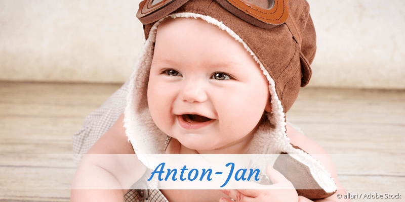 Baby mit Namen Anton-Jan