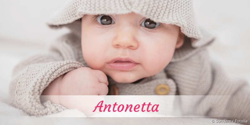 Baby mit Namen Antonetta