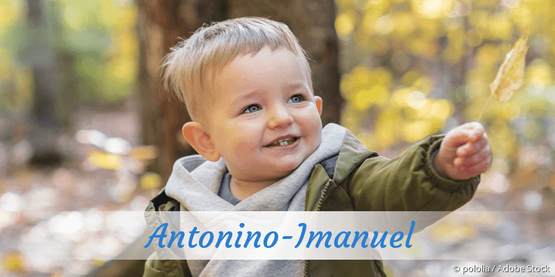 Baby mit Namen Antonino-Imanuel