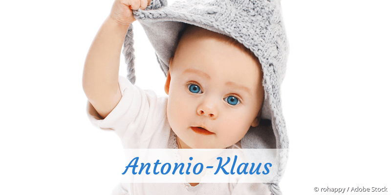 Baby mit Namen Antonio-Klaus