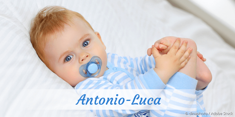 Baby mit Namen Antonio-Luca