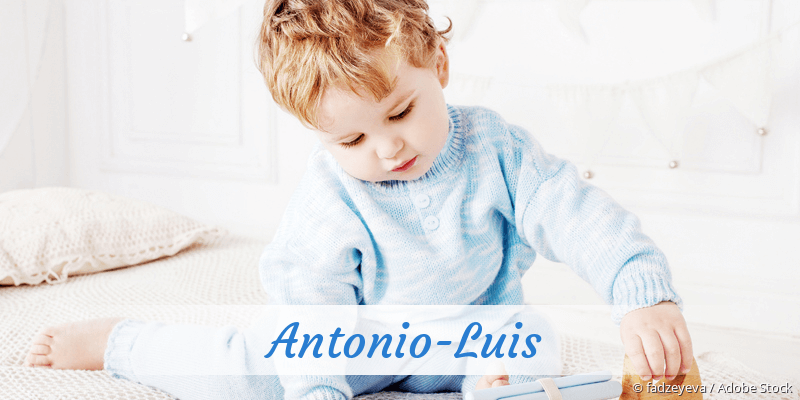 Baby mit Namen Antonio-Luis