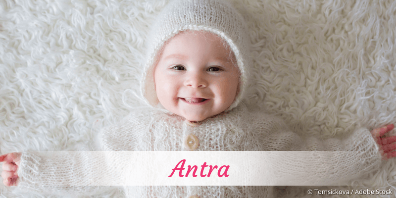 Baby mit Namen Antra