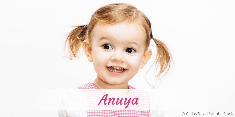 Baby mit Namen Anuya