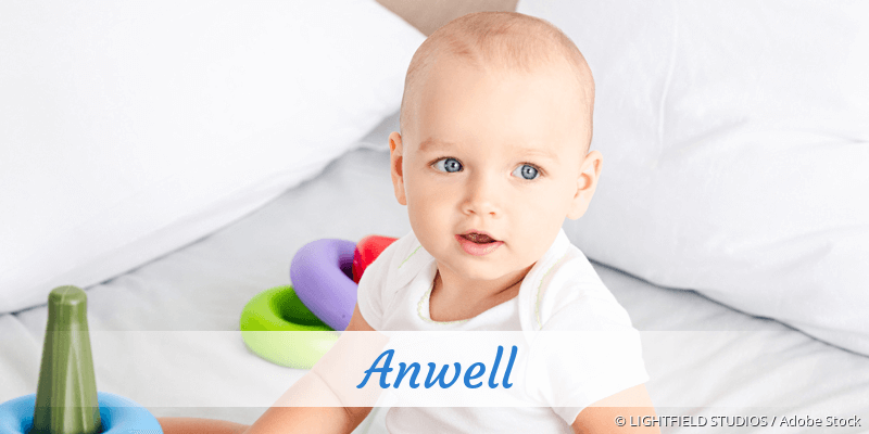 Baby mit Namen Anwell