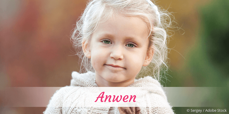Baby mit Namen Anwen
