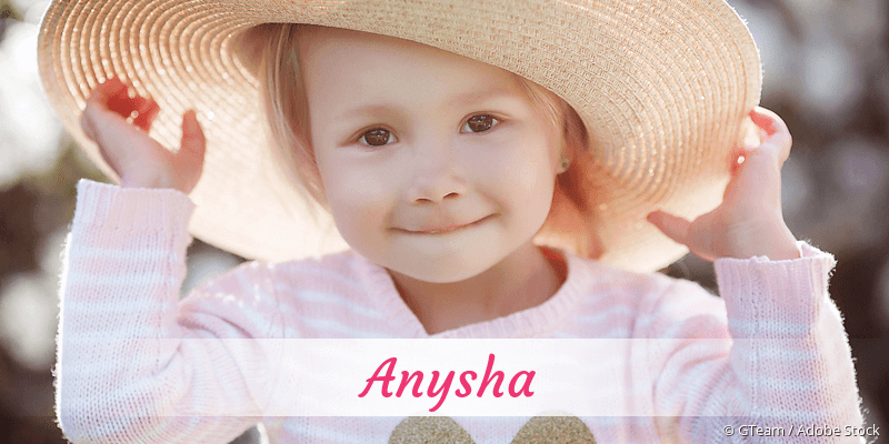Baby mit Namen Anysha