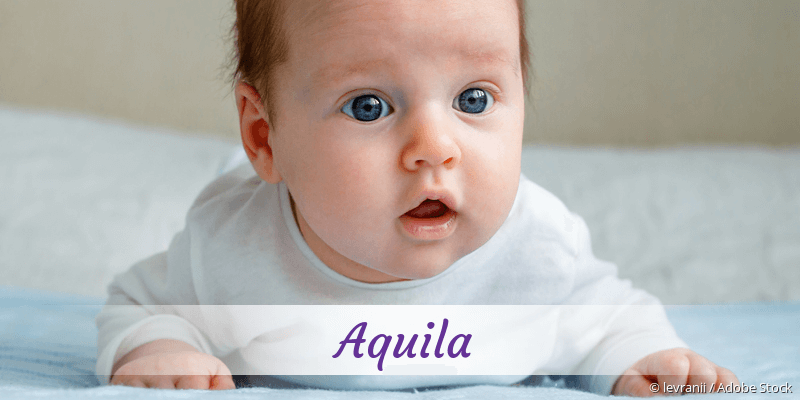 Baby mit Namen Aquila