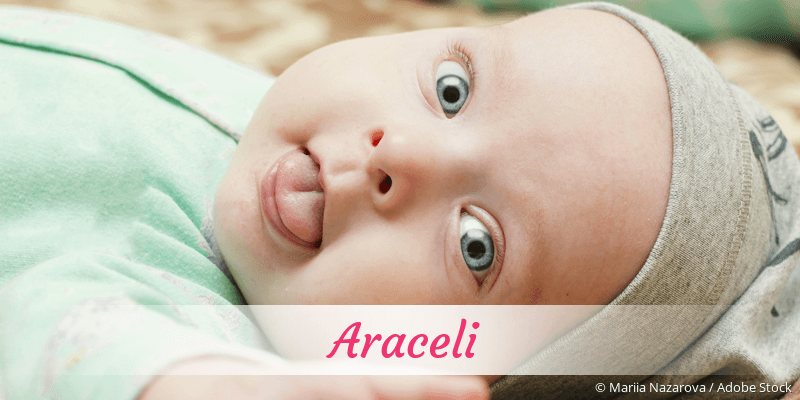 Baby mit Namen Araceli
