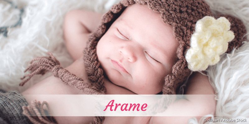 Baby mit Namen Arame