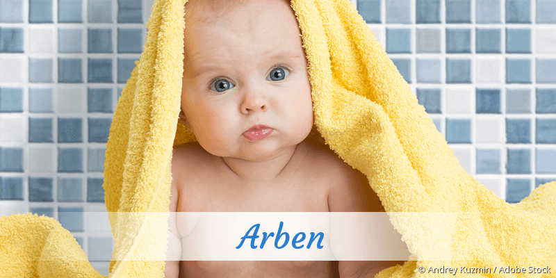 Baby mit Namen Arben