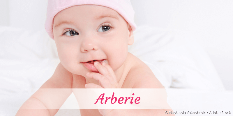 Baby mit Namen Arberie