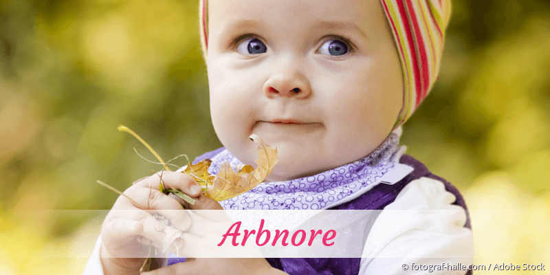 Baby mit Namen Arbnore