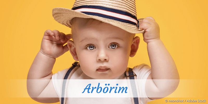 Baby mit Namen Arbrim