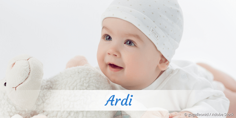Baby mit Namen Ardi