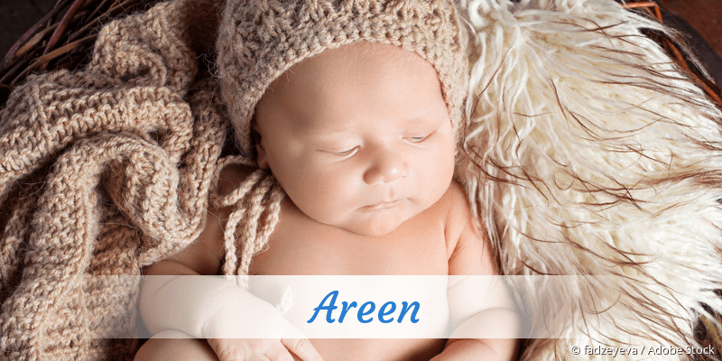 Baby mit Namen Areen