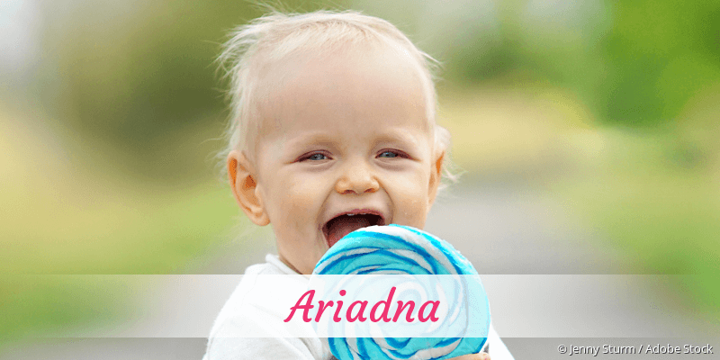 Baby mit Namen Ariadna