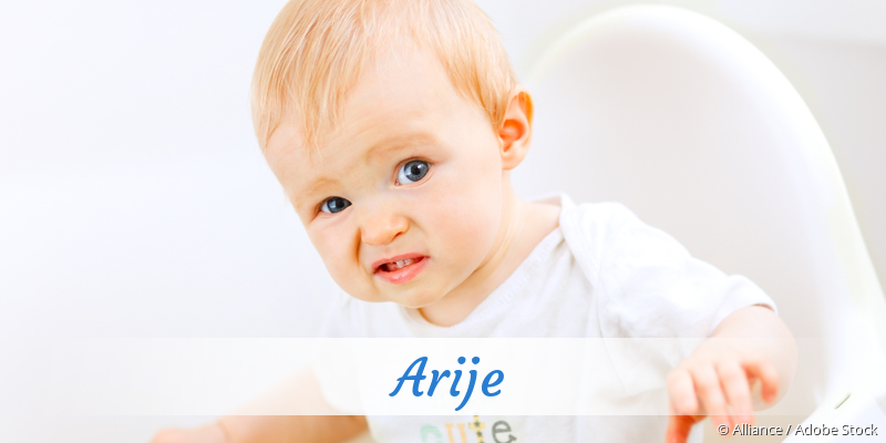 Baby mit Namen Arije