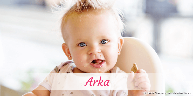 Baby mit Namen Arka