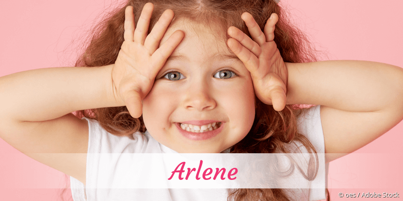 Baby mit Namen Arlene