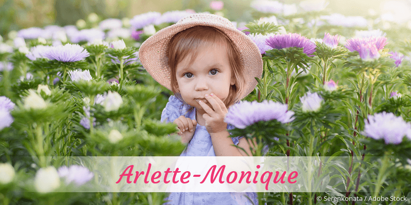 Baby mit Namen Arlette-Monique