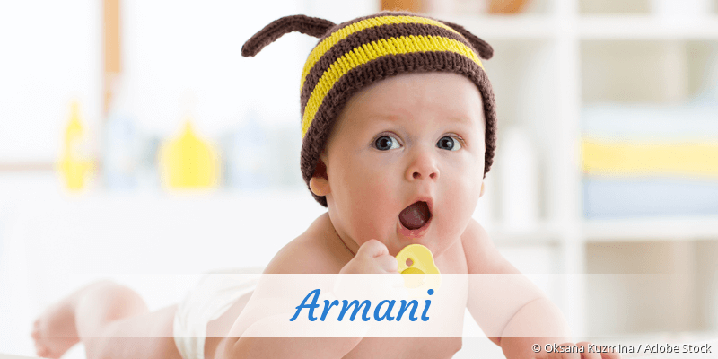 Baby mit Namen Armani