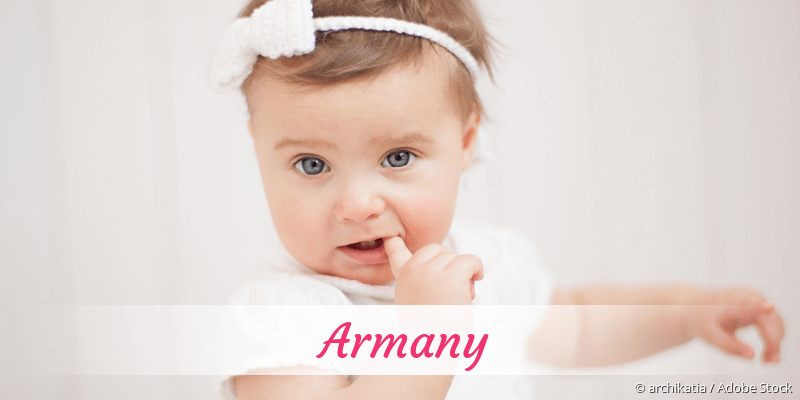 Baby mit Namen Armany