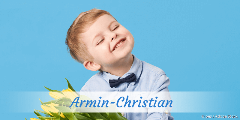 Baby mit Namen Armin-Christian