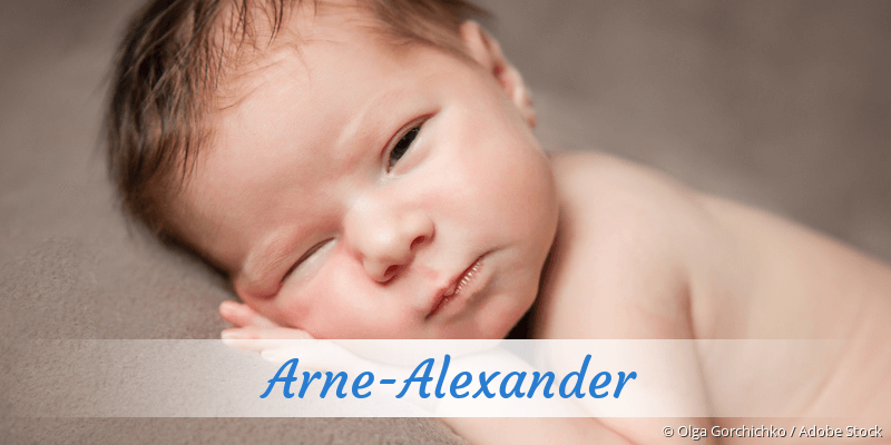 Baby mit Namen Arne-Alexander
