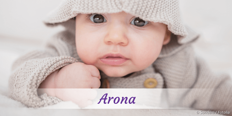 Baby mit Namen Arona