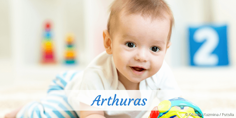 Baby mit Namen Arthuras