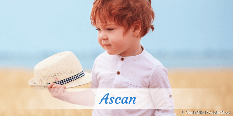 Baby mit Namen Ascan