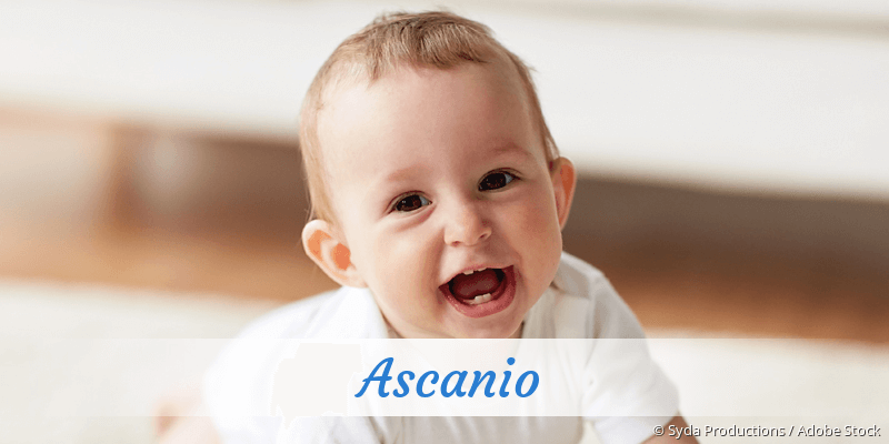 Baby mit Namen Ascanio
