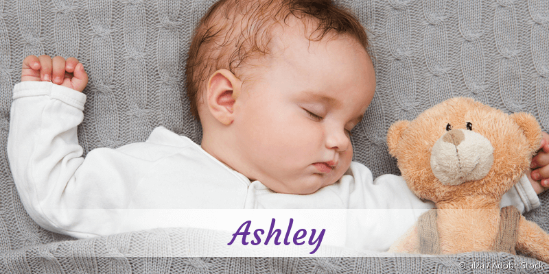 Baby mit Namen Ashley