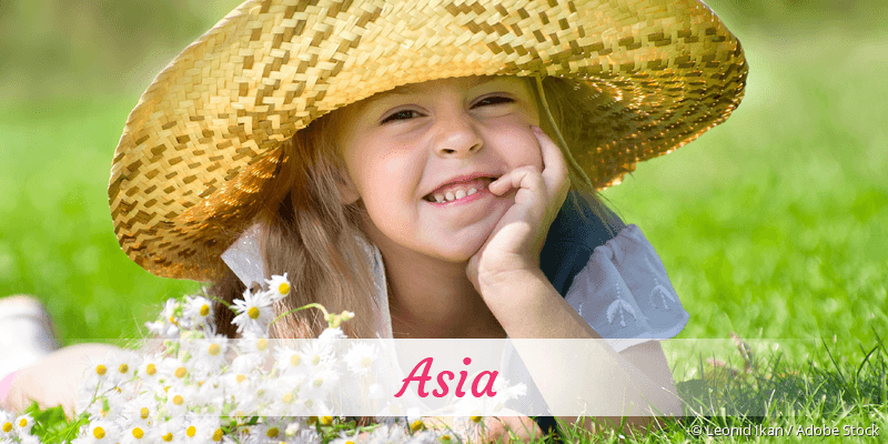 Baby mit Namen Asia