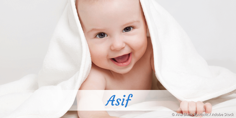 Baby mit Namen Asif
