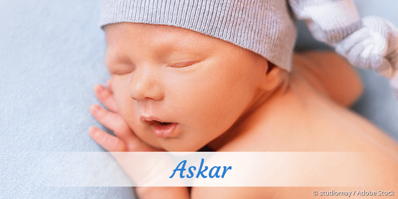 Baby mit Namen Askar