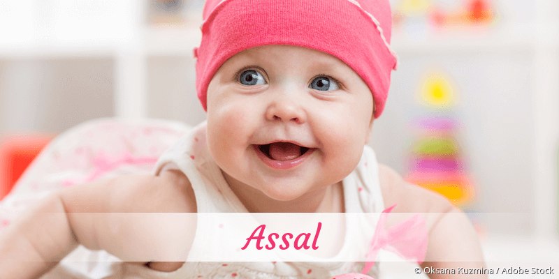 Baby mit Namen Assal