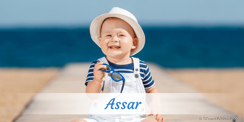 Baby mit Namen Assar