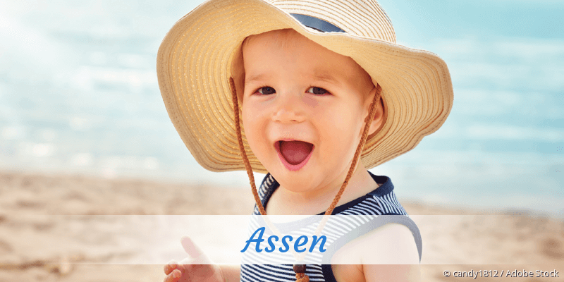 Baby mit Namen Assen