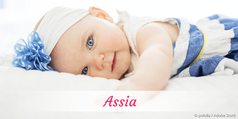 Baby mit Namen Assia