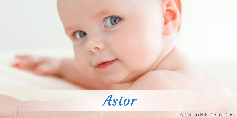 Baby mit Namen Astor