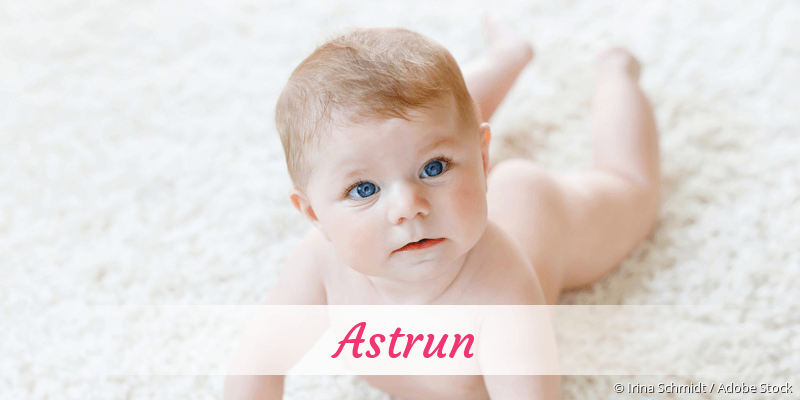 Baby mit Namen Astrun