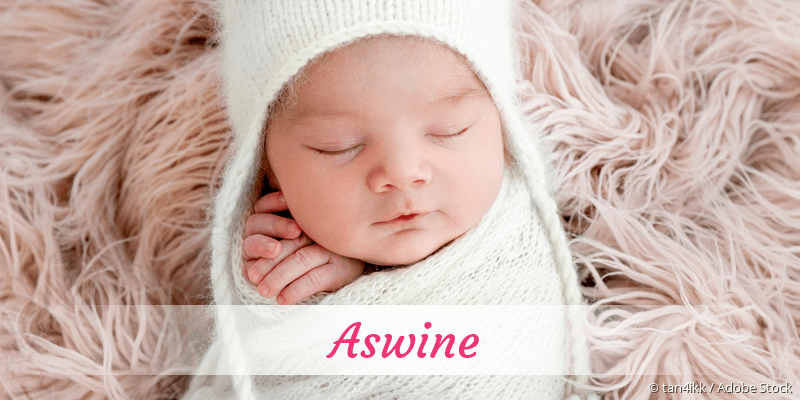Baby mit Namen Aswine